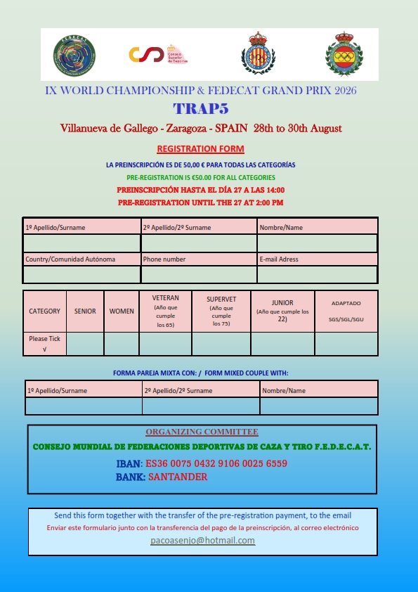 IX CAMPEONATO DEL MUNDO DE TRAP5
